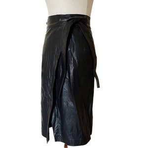 NUDE New Vegan Leather Pencil Skirt, Europe Size 38
